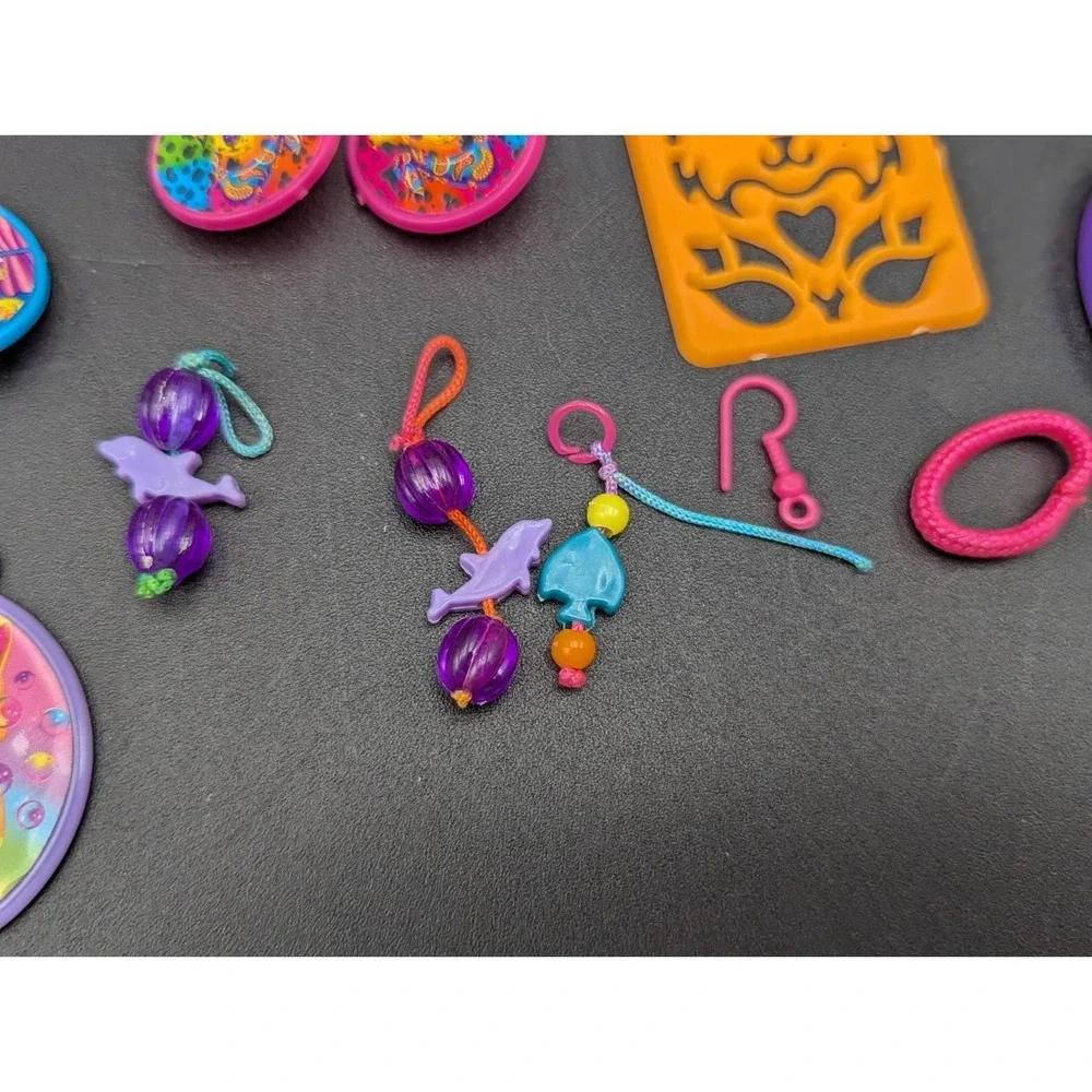 VTG Mix LOT of  Lisa Frank in Rainbow Chaser Horse Stationery Collectors Tin